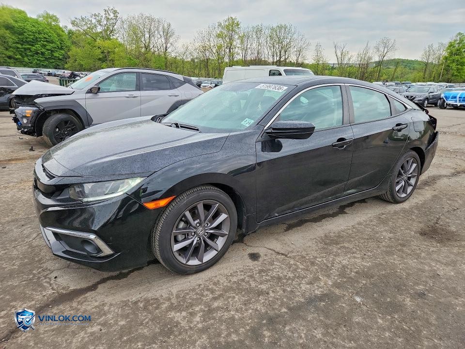 2021 HONDA CIVIC EXL – Lot 51997636 auction photo