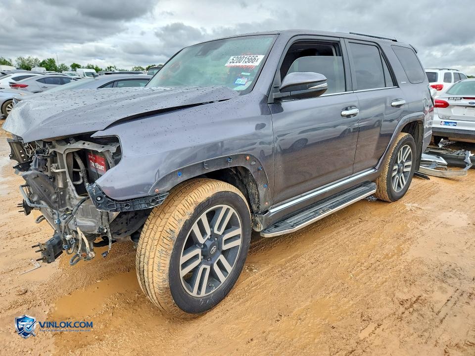 2020 TOYOTA 4RUNNER LIMITED – Lot 52001566 auction photo