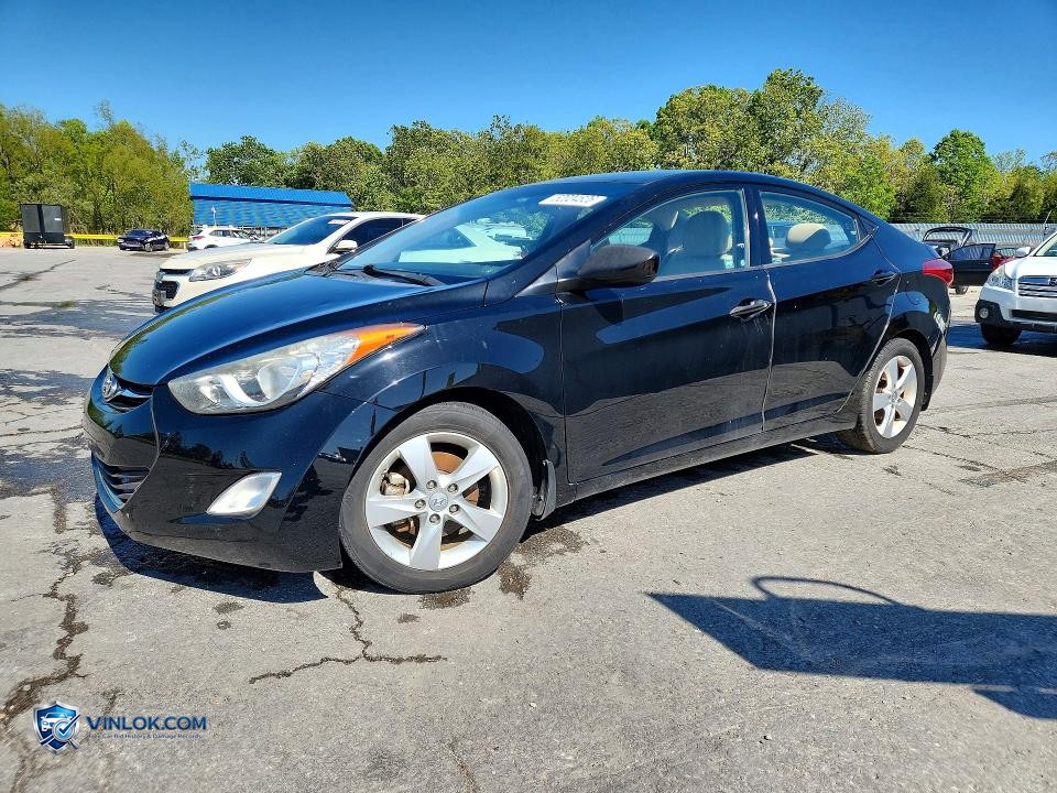 2013 HYUNDAI ELANTRA GLS – Lot 52004626 auction photo