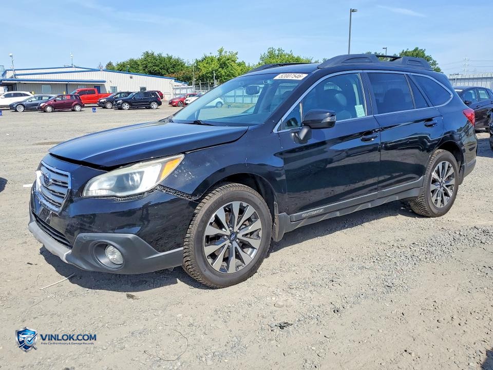 2015 SUBARU OUTBACK 2.5I LIMITED – Lot 52007546 auction photo