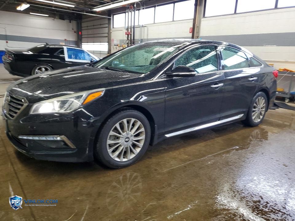 2015 HYUNDAI SONATA LIMITED – Lot 52008216 auction photo