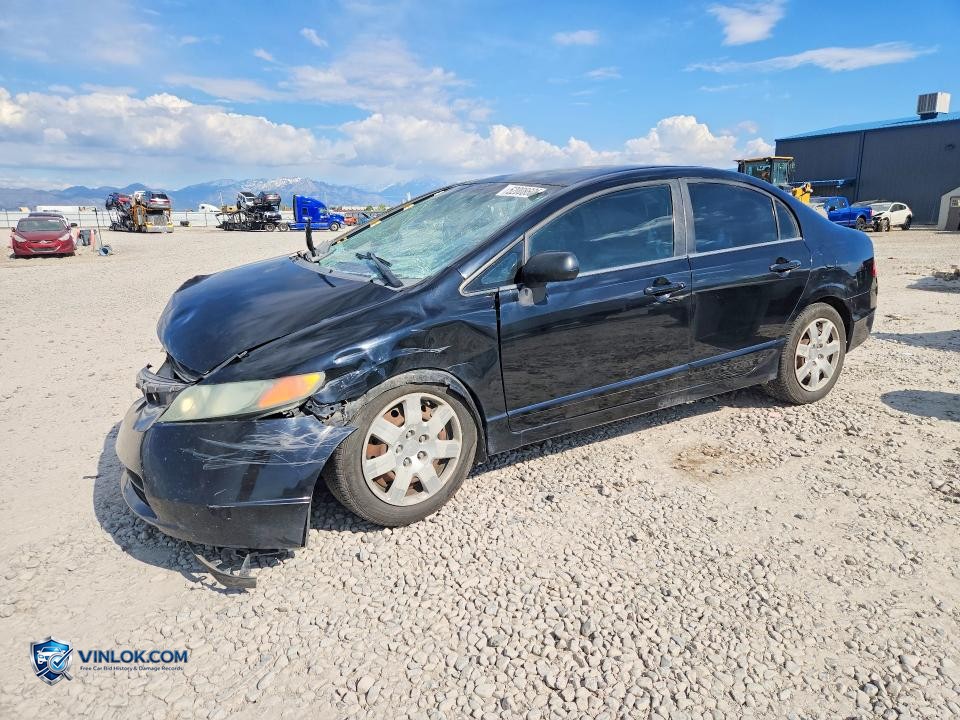 2008 HONDA CIVIC LX – Lot 52008606 auction photo