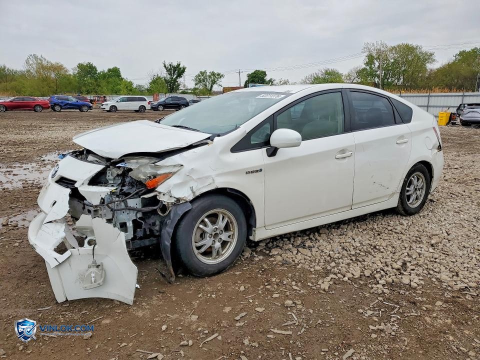 2010 TOYOTA PRIUS II – Lot 52011376 auction photo