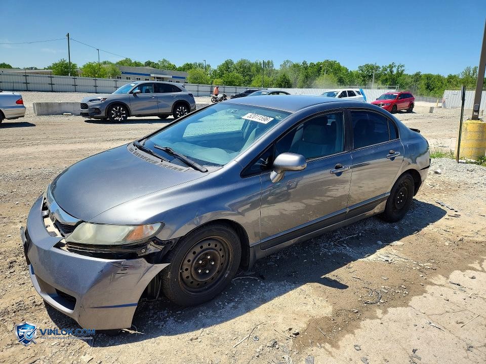 2010 HONDA CIVIC LX – Lot 52011596 auction photo