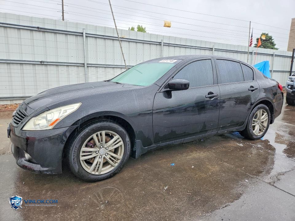 2013 INFINITI G37 SEDAN X – Lot 52012146 auction photo