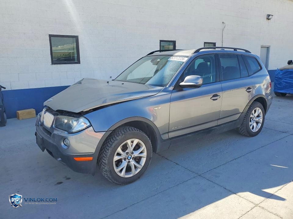 2010 BMW X3 XDRIVE30I – Lot 52012226 auction photo