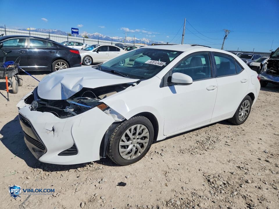 2018 TOYOTA COROLLA LE – Lot 52012486 auction photo