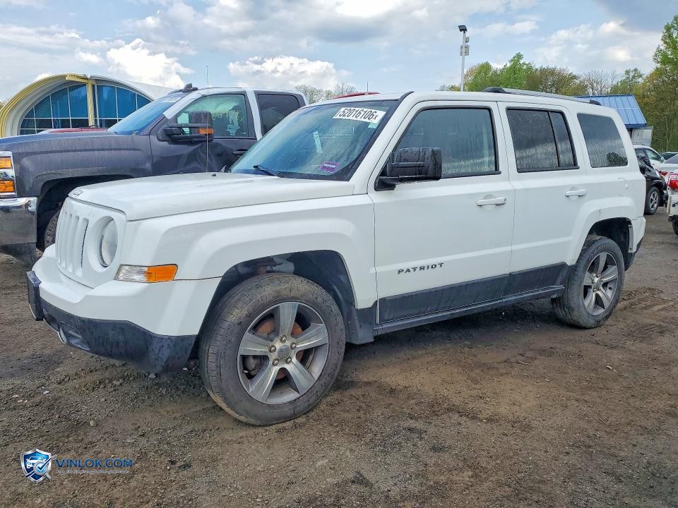 2017 JEEP PATRIOT LATITUDE – Lot 52016106 auction photo