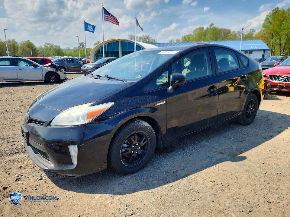 2012 TOYOTA PRIUS TWO – Lot 52016516 auction photo