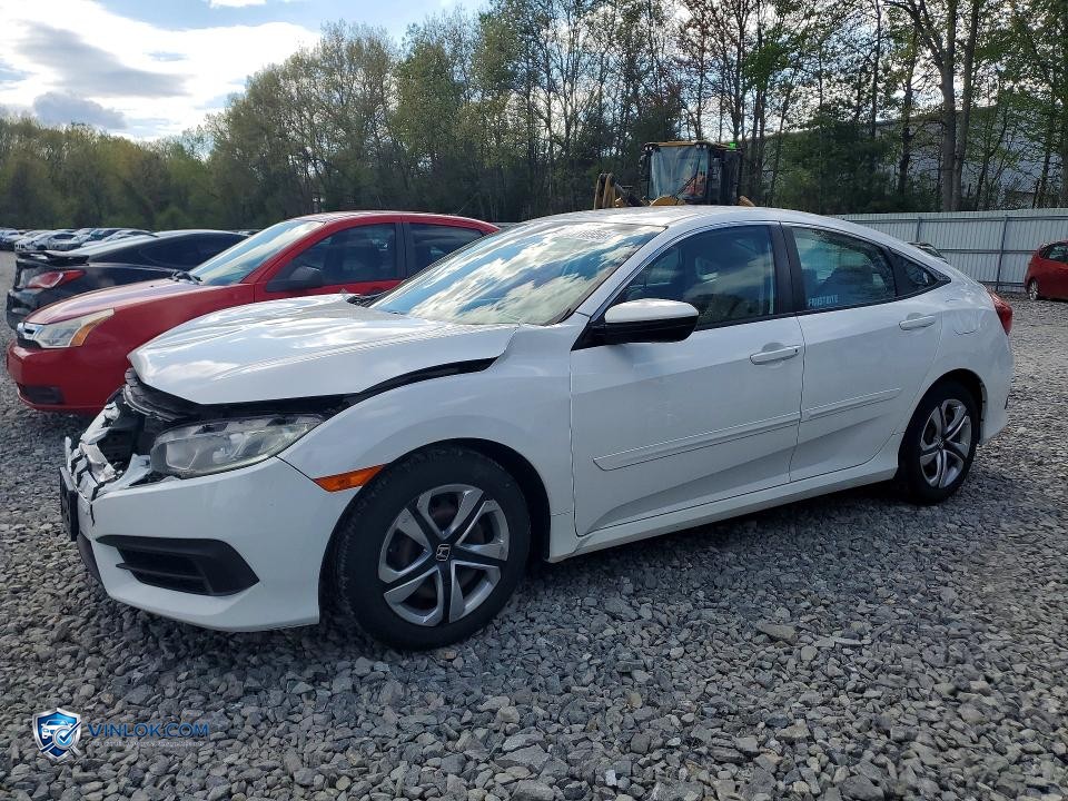 2017 HONDA CIVIC LX – Lot 52016956 auction photo