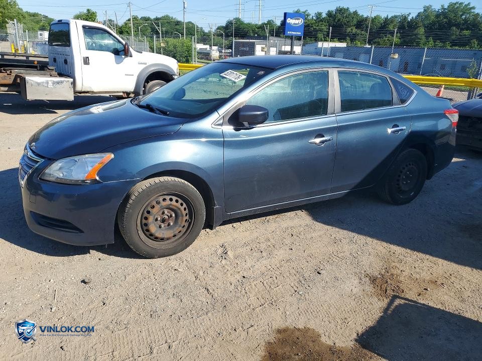 2015 NISSAN SENTRA SV – Lot 52017176 auction photo