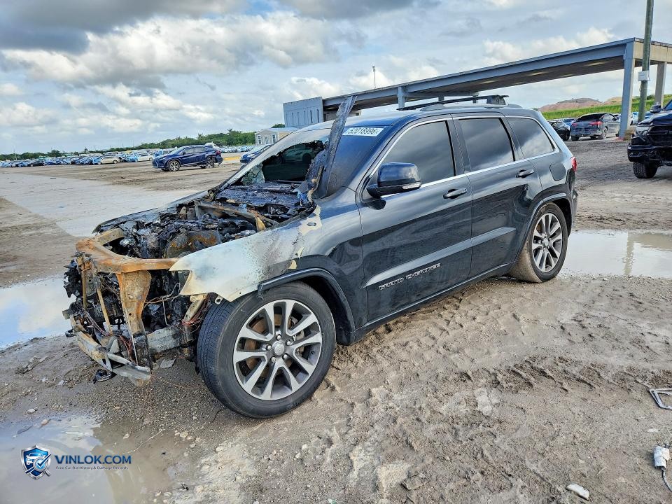 2018 JEEP GRAND CHEROKEE OVERLAND – Lot 52018996 auction photo