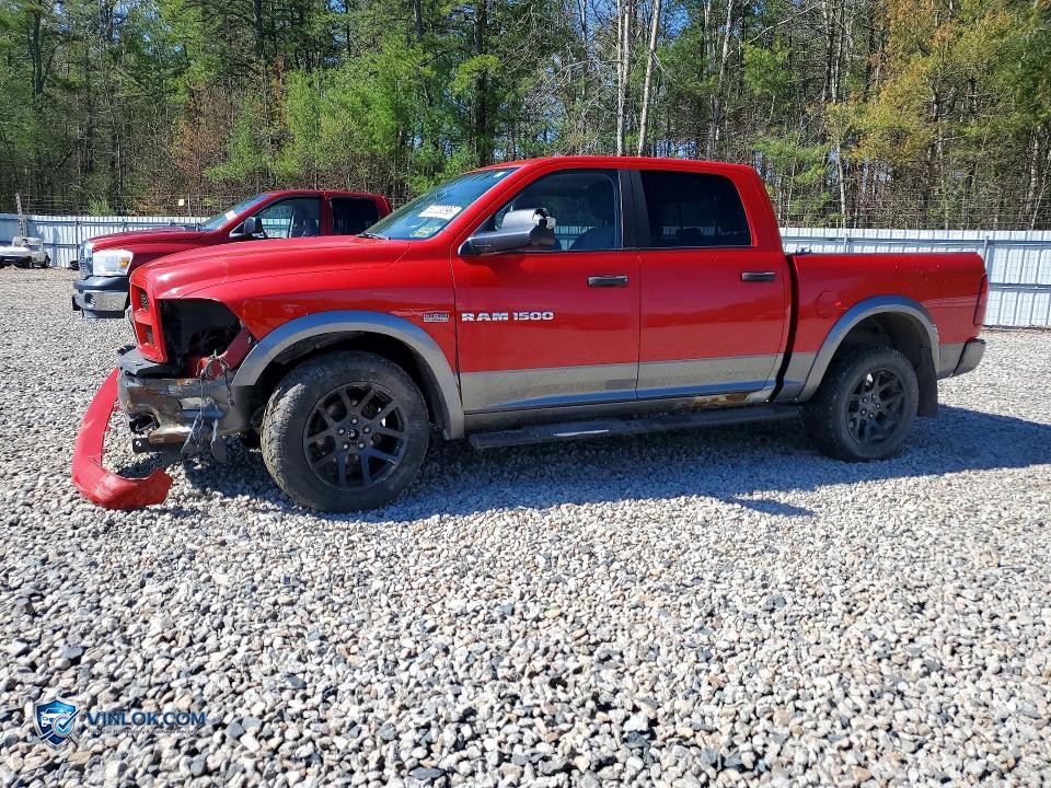 2012 DODGE RAM 1500 SLT – Lot 52020096 auction photo