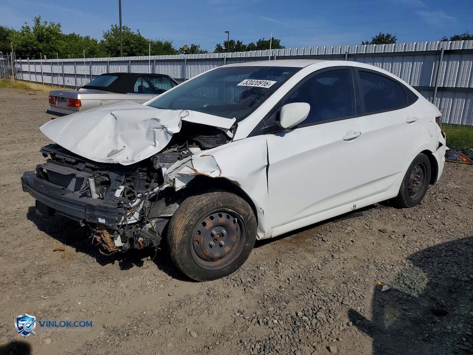 2016 HYUNDAI ACCENT SE – Lot 52020916 auction photo