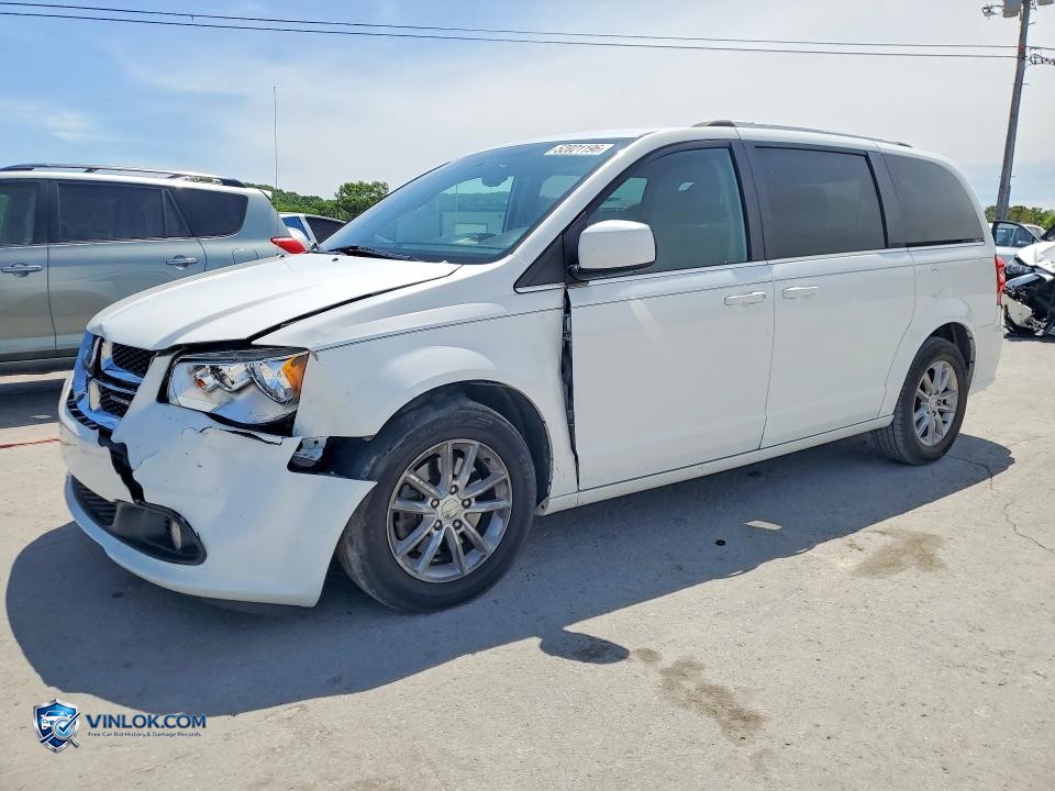 2018 DODGE GRAND CARAVAN SXT – Lot 52021196 auction photo