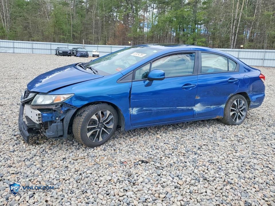 2013 HONDA CIVIC EX – Lot 52024256 auction photo