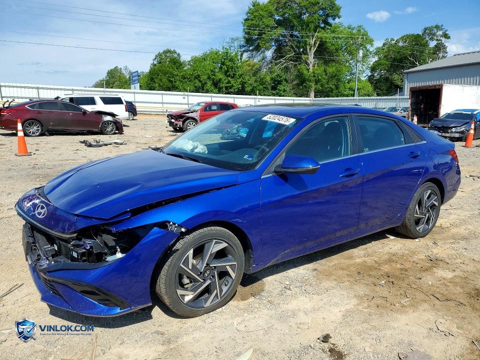 2025 HYUNDAI ELANTRA LIMITED – Lot 52024576 auction photo