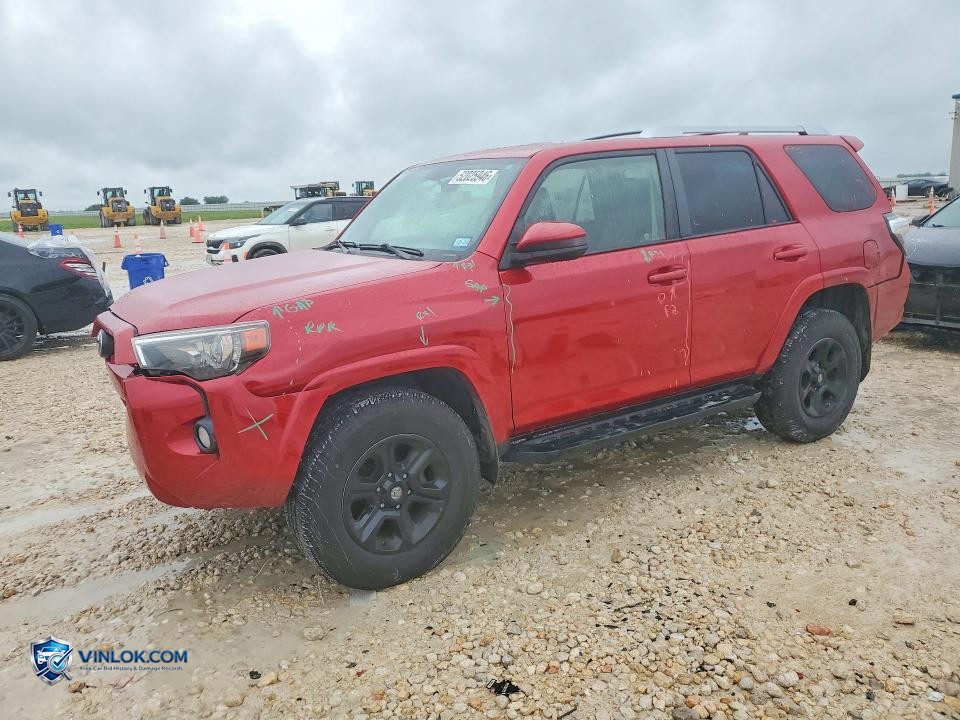 2016 TOYOTA 4RUNNER – Lot 52025946 auction photo