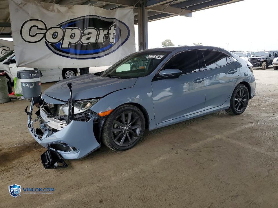2020 HONDA CIVIC EX – Lot 52026246 auction photo