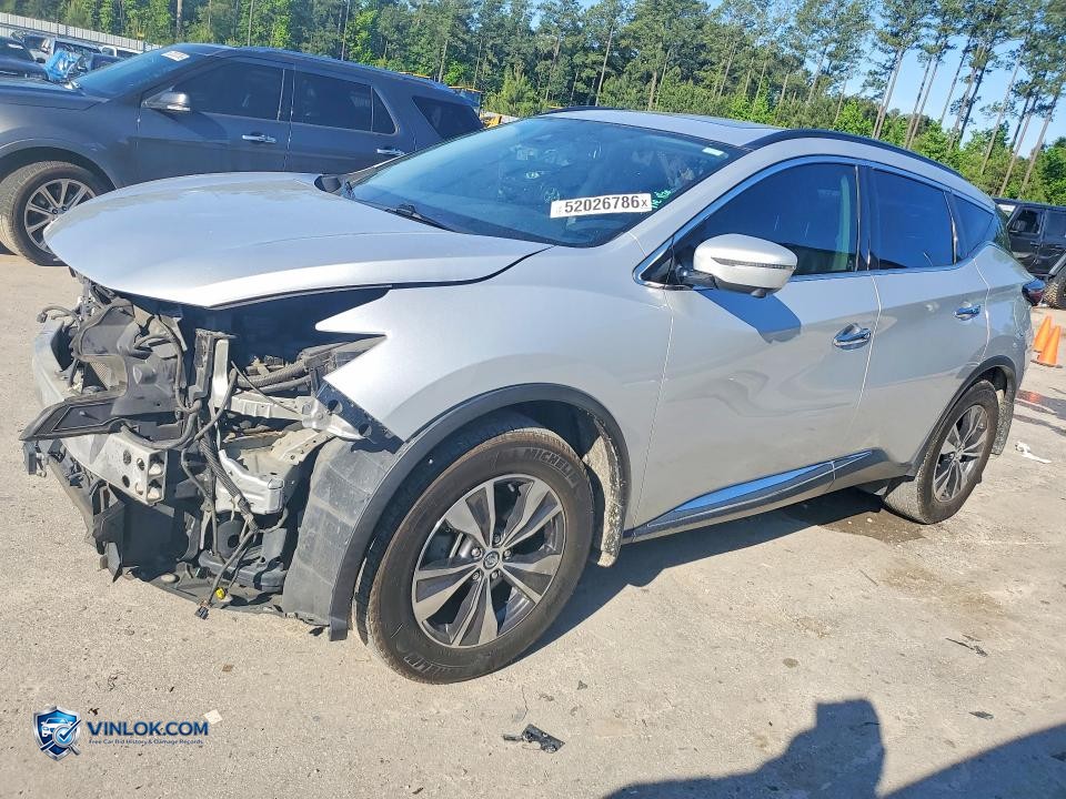 2020 NISSAN MURANO SV – Lot 52026786 auction photo