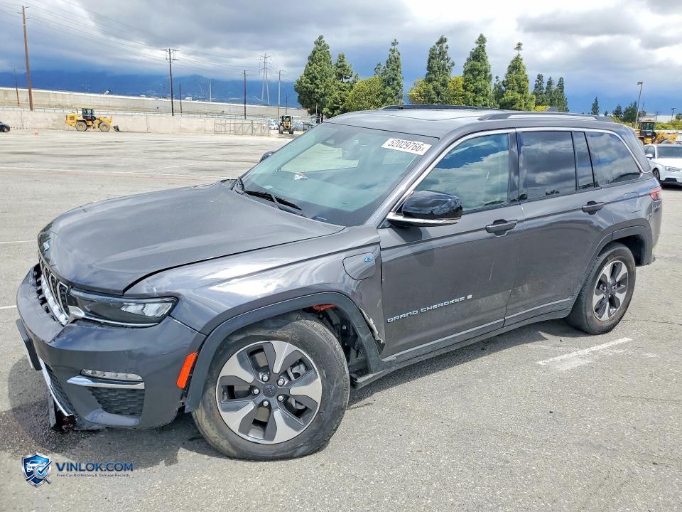 2023 JEEP GRAND CHEROKEE LIMITED 4XE – Lot 52029766 auction photo