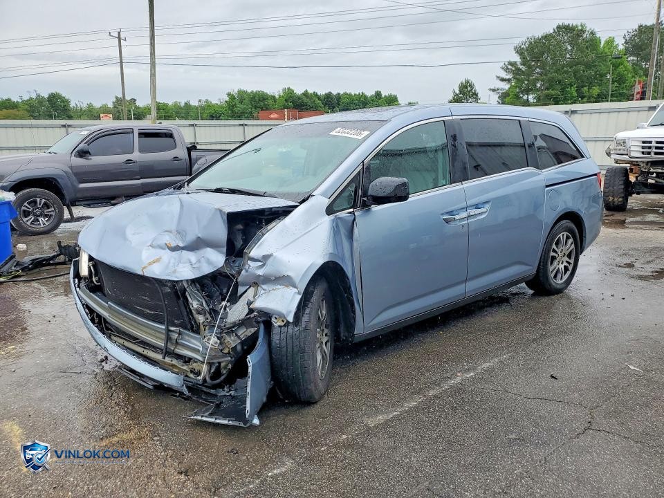 2012 HONDA ODYSSEY EXL – Lot 52032206 auction photo