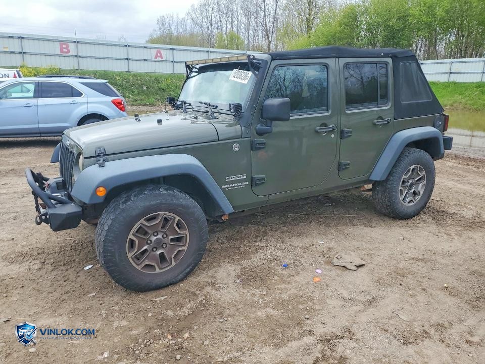 2015 JEEP WRANGLER UNLIMITED SPORT – Lot 52036286 auction photo