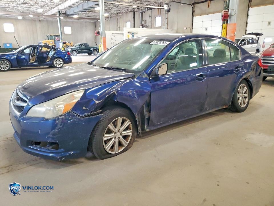 2011 SUBARU LEGACY 2.5I PREMIUM – Lot 52036766 auction photo