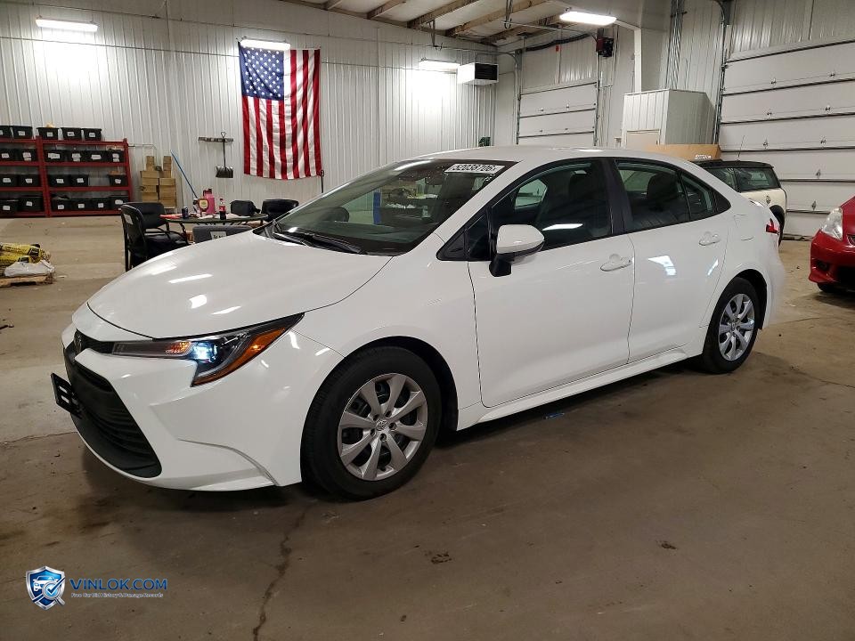 2024 TOYOTA COROLLA LE – Lot 52038706 auction photo