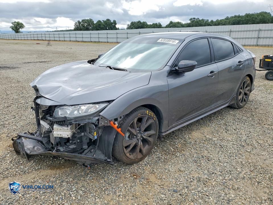 2018 HONDA CIVIC SPORT – Lot 52038916 auction photo
