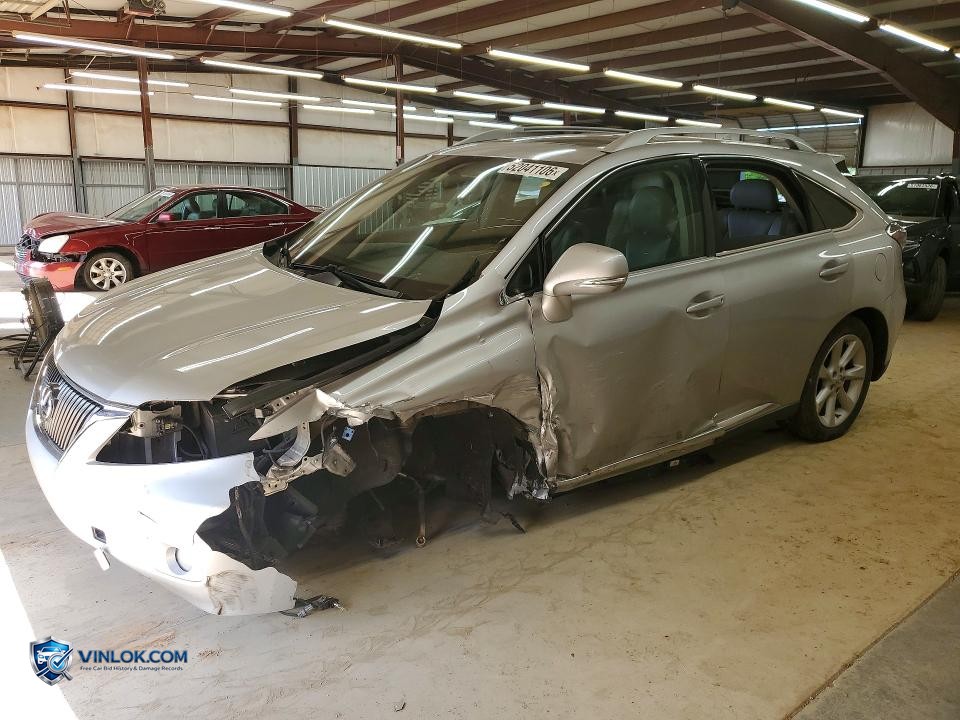 2012 LEXUS RX 350 – Lot 52041106 auction photo