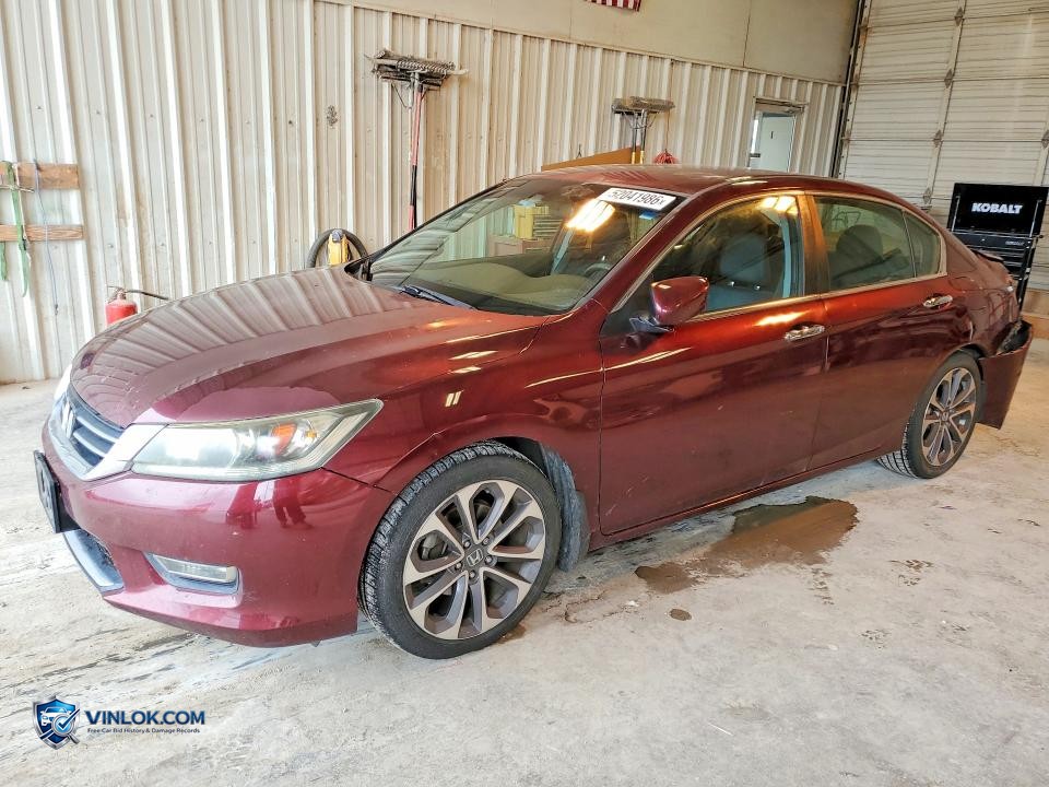 2013 HONDA ACCORD SPORT – Lot 52041986 auction photo