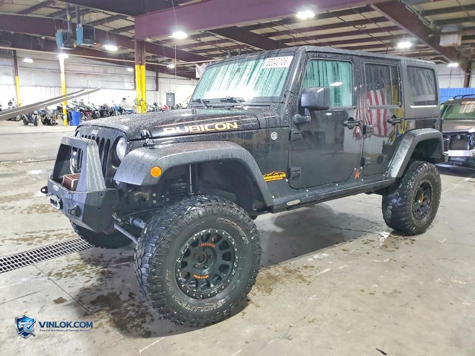 2015 JEEP WRANGLER UNLIMITED RUBICON – Lot 52042106 auction photo