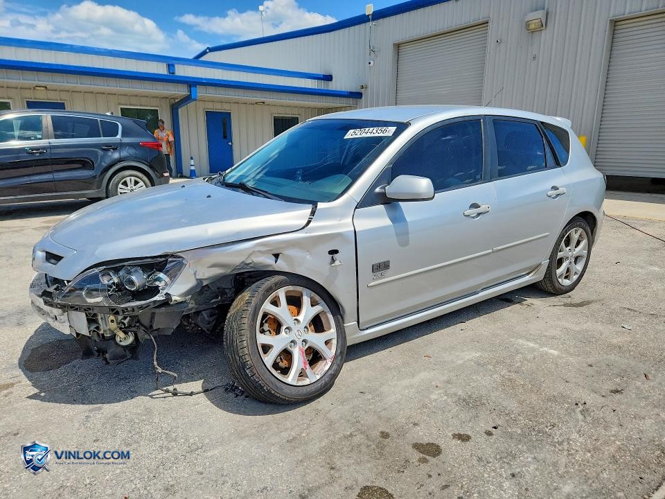 2007 MAZDA 3 HATCHBACK – Lot 52044356 auction photo