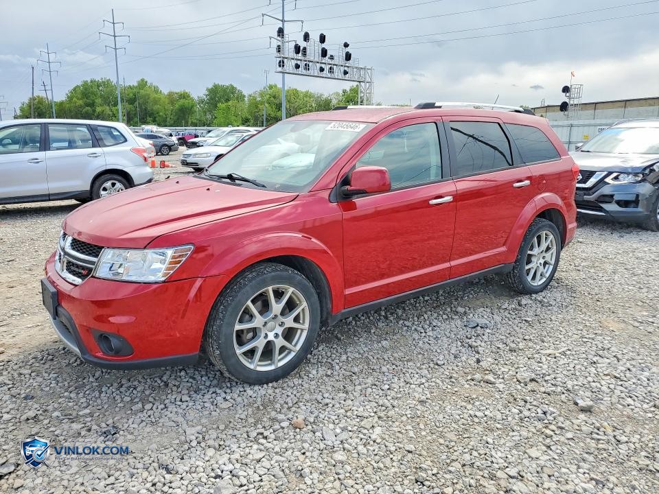 2014 DODGE JOURNEY LIMITED – Lot 52045646 auction photo