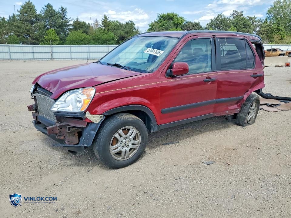 2004 HONDA CR-V EX – Lot 52047186 auction photo