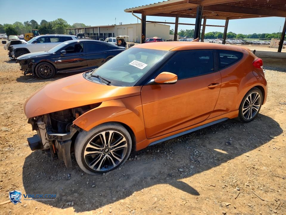 2016 HYUNDAI VELOSTER TURBO – Lot 52049956 auction photo