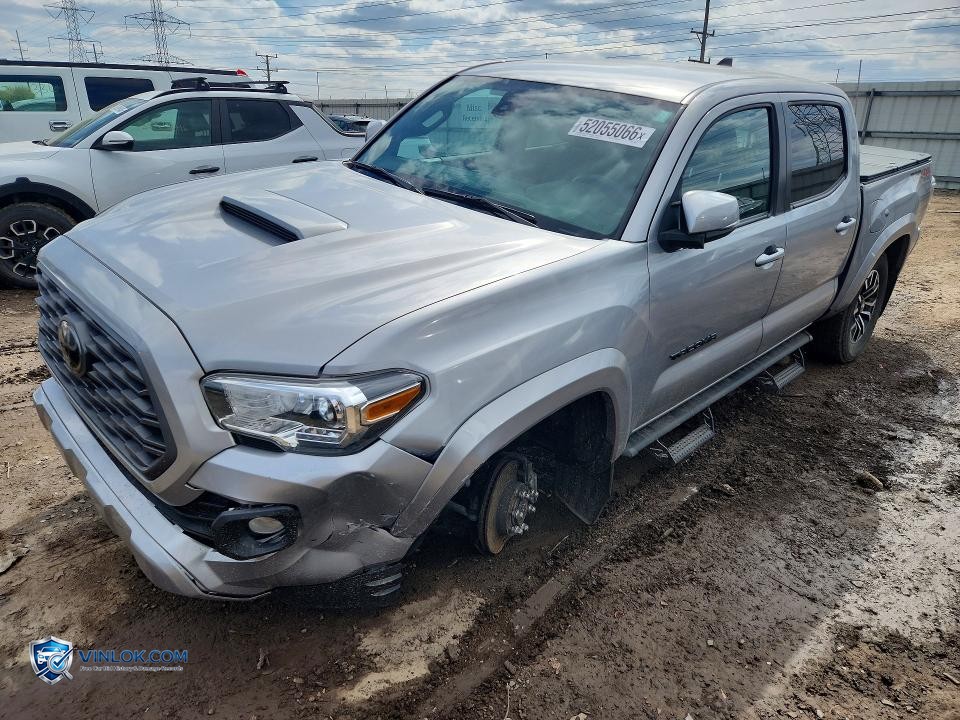 2021 TOYOTA TACOMA TRD SPORT – Lot 52055066 auction photo