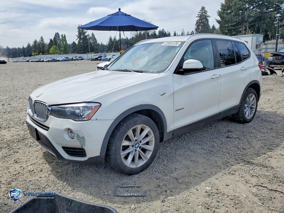 2017 BMW X3 SDRIVE28I – Lot 52055126 auction photo