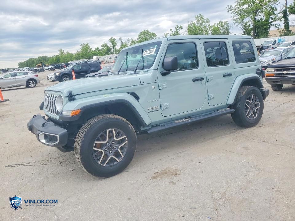 2024 JEEP WRANGLER SAHARA – Lot 52055246 auction photo