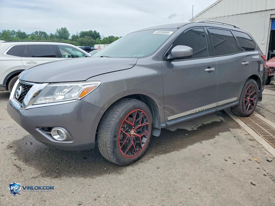 2016 NISSAN PATHFINDER SL – Lot 52059886 auction photo