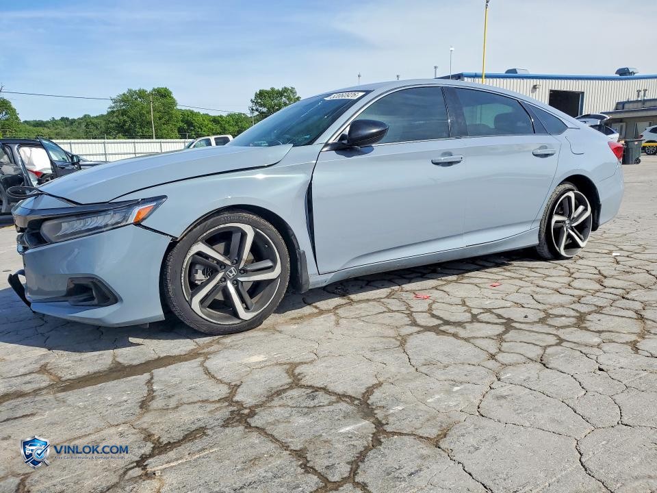 2022 HONDA ACCORD SPORT – Lot 52060926 auction photo