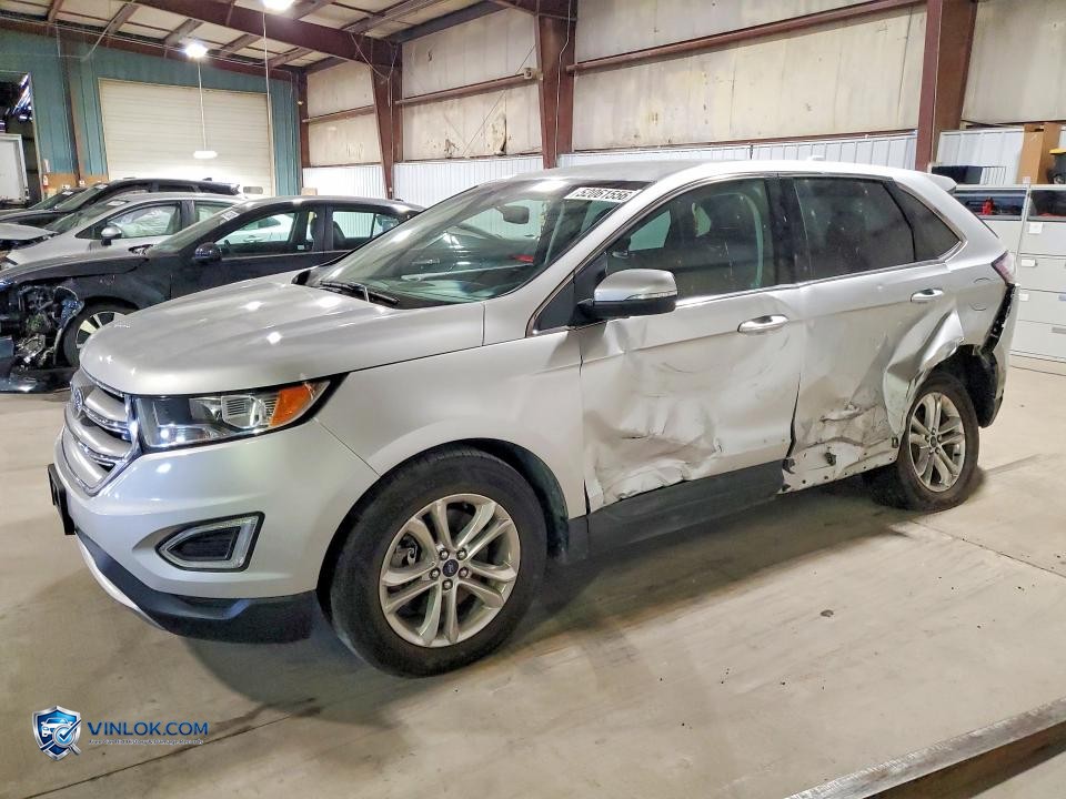 2017 FORD EDGE TITANIUM – Lot 52061556 auction photo