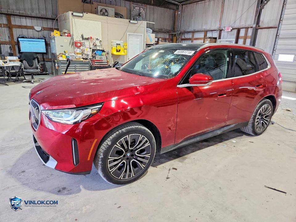 2025 BMW X3 30 XDRIVE – Lot 52061716 auction photo