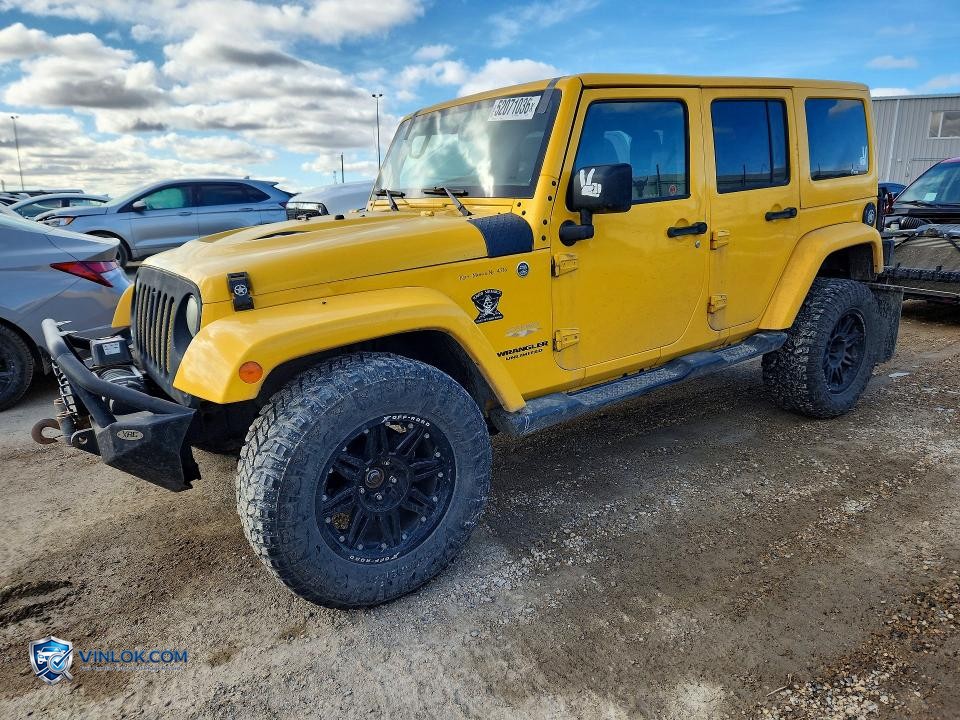 2015 JEEP WRANGLER UNLIMITED SAHARA – Lot 52071036 auction photo
