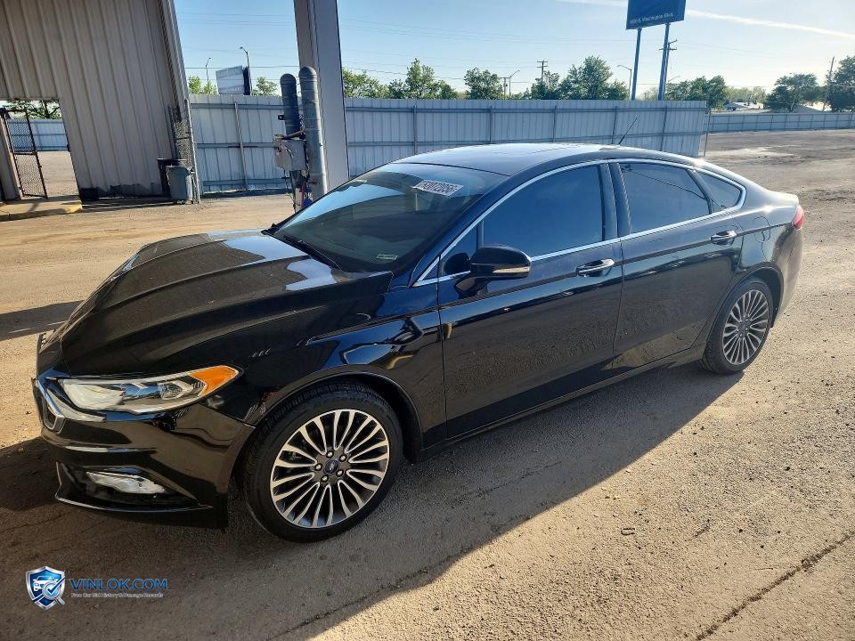 2017 FORD FUSION SE – Lot 52072056 auction photo