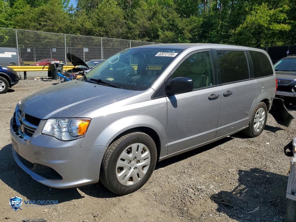 2019 DODGE GRAND CARAVAN SE – Lot 52072156 auction photo