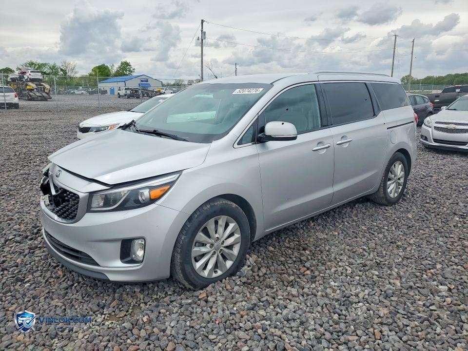 2016 KIA SEDONA EX – Lot 52074276 auction photo