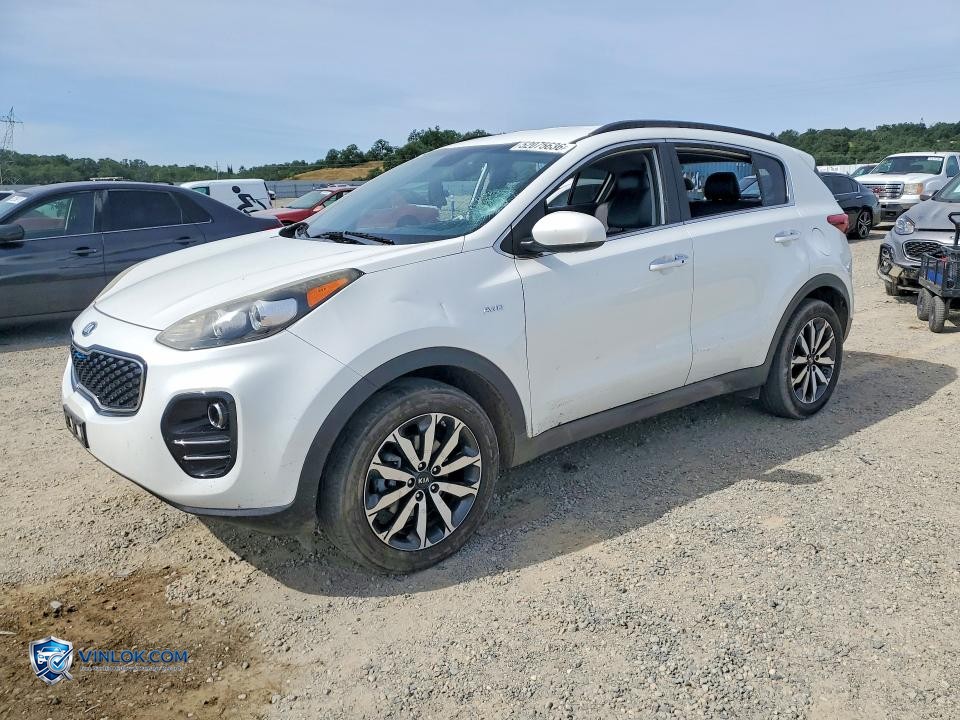 2017 KIA SPORTAGE EX – Lot 52075636 auction photo