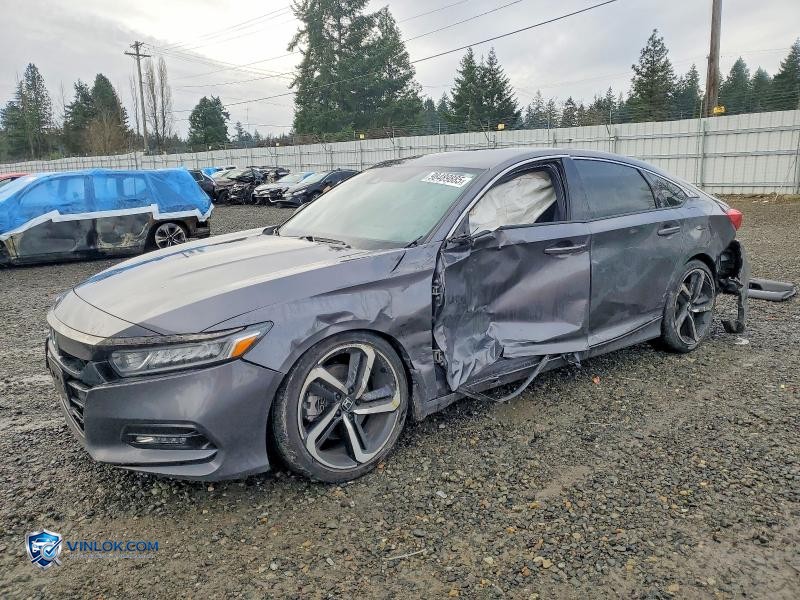 2020 HONDA ACCORD SPORT – Lot 52076586 auction photo